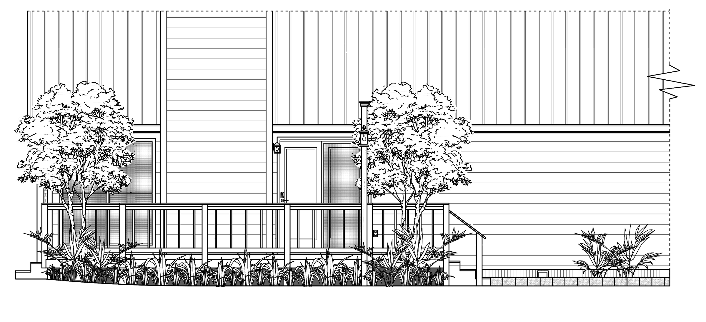 Existing elevation